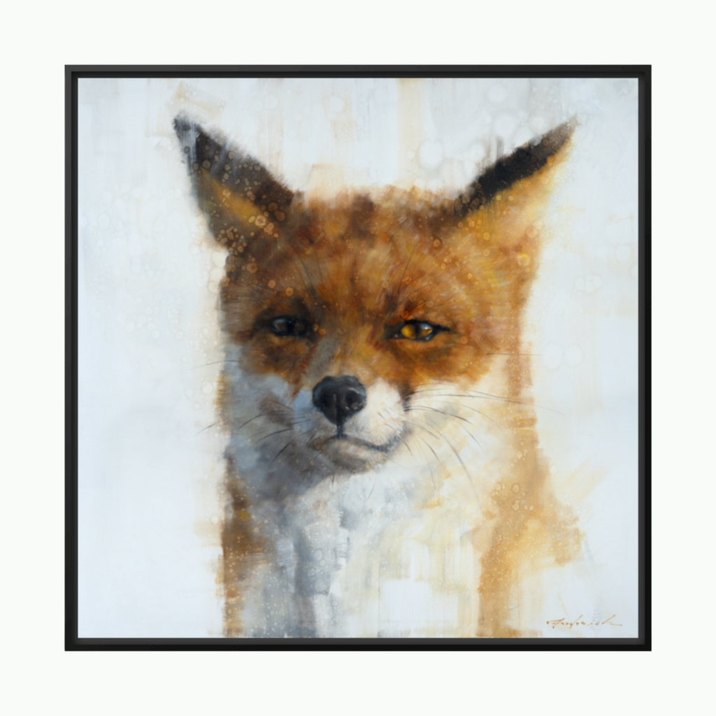 Edición Abierta Impreso sin firmar de David Frederick Riley de Glint the fox
