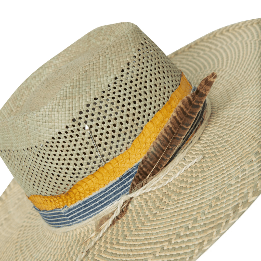 Sombrero de paja -Montana Arts & Home