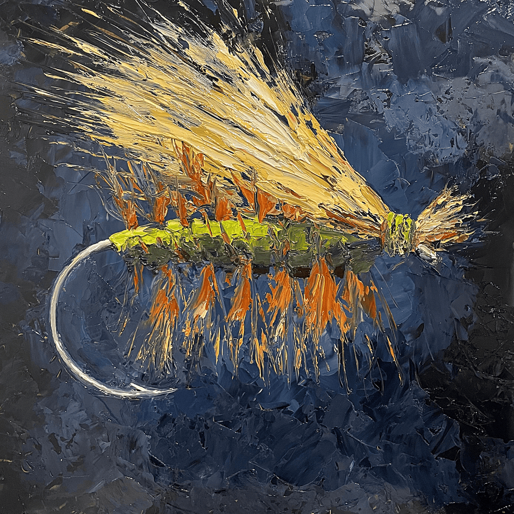 Arte de pesca a mosca, Pintura de pesca a mosca, Mosca seca, Arte de pesca